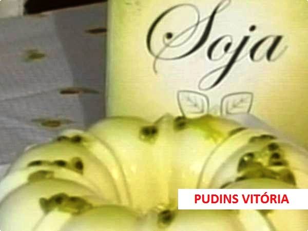 PUDIM DE LEITE DE SOJA PEQUENO