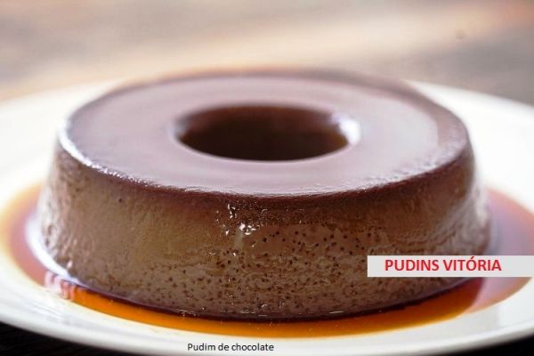 PUDIM DE CHOCOLATE GRANDE